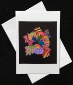 Greeting Card: 3 D Party Explosion